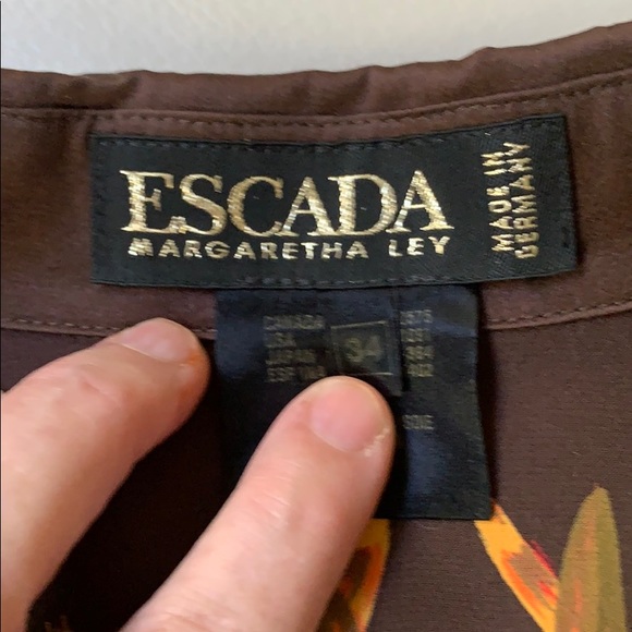 COPY - Escada Silk Blouse 34 - Picture 4 of 5